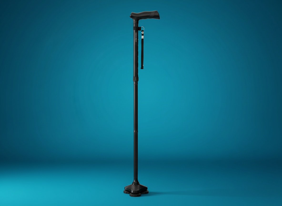 HONEYBULL Walking Cane for Men & Women Foldable, Adjustable, Heavy Duty, Free Standing, All Terrain, Collapsible Walking Sticks for Seniors & Adults limited-time deal deal image 1