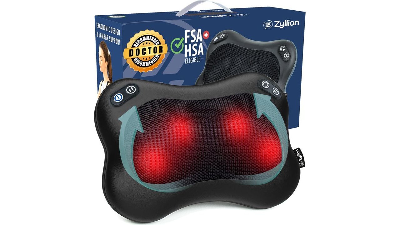 Zyllion ZMA-34RB Cordless Shiatsu Back Massager Guide